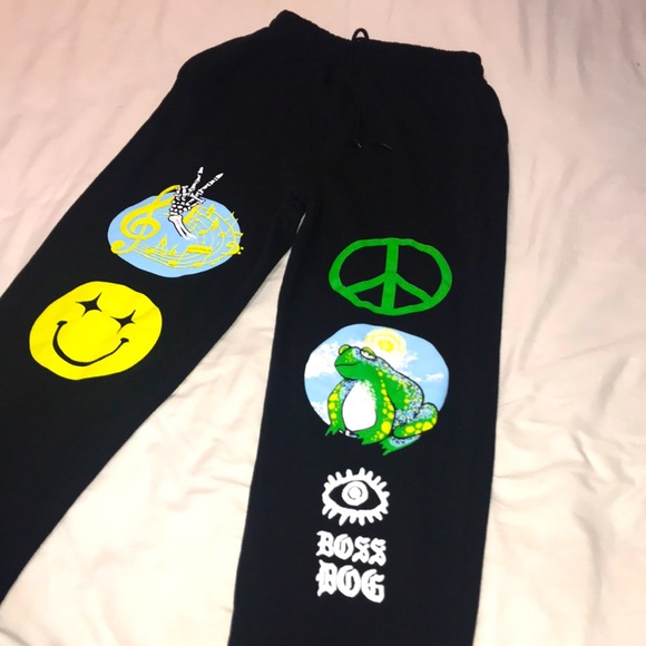 Jogger pants from zumiez size medium color black - Picture 1 of 5